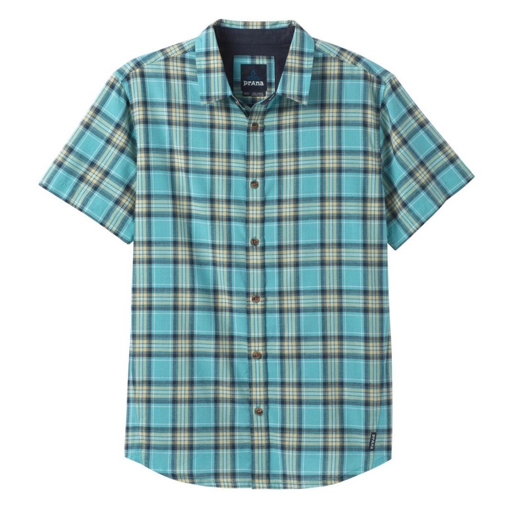 PrAna Graden Short Sleeve Button Down Shirt